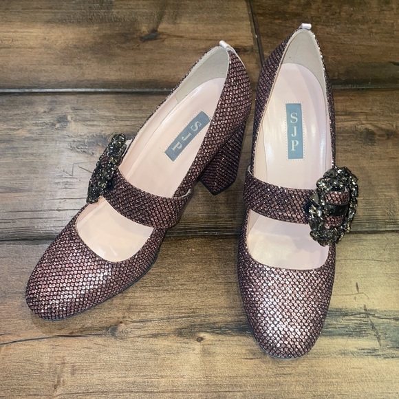SJP by Sarah Jessica Parker. Women’s Celine Block Mary Jane Pump - Picture 9 of 10